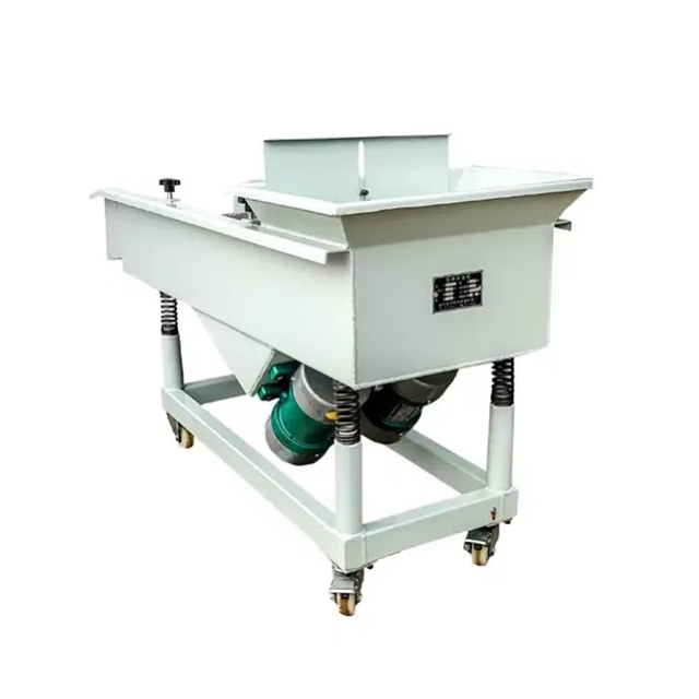 Vibrating screen machine