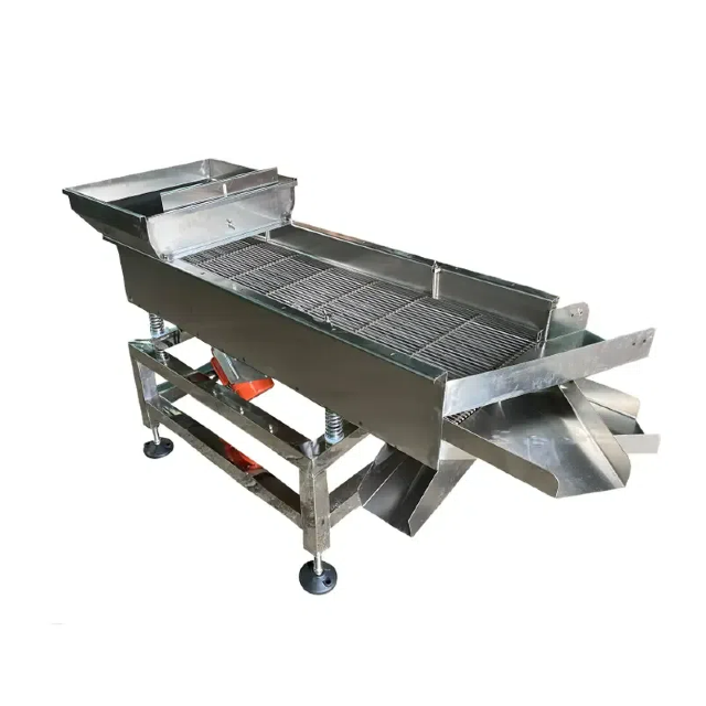 Vibrating screen machine