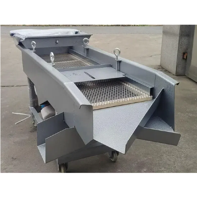 Vibrating screen machine
