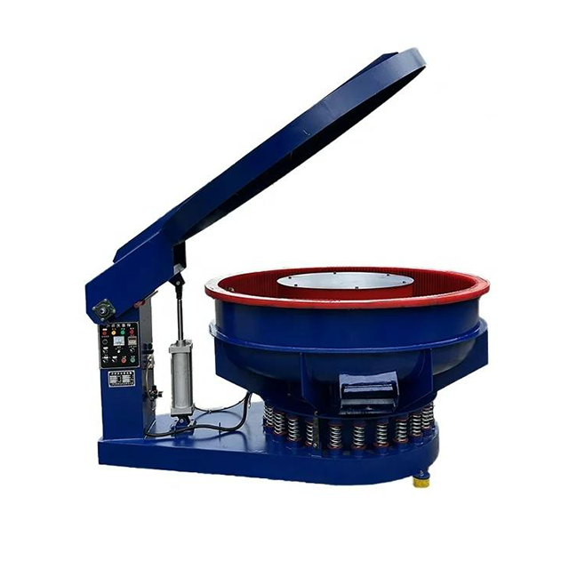 Vibratory Polishing Machine With Soundproof Cover